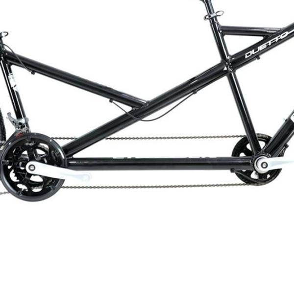 Bicicletă Crosser Tandem Duetto 20" 16" Aluminiu/ Black White photo 5