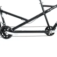 Велосипед Crosser Tandem Duetto 20" 16" Алюминий/ Черный Белый photo 5