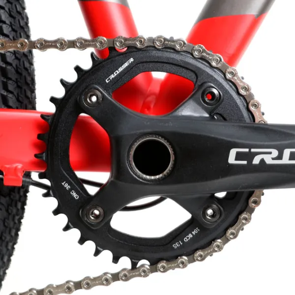 Bicicletă Crosser X880 Deore 29" 19" Aluminiu/ Red Gray photo 4 Bicicletă Crosser X880 Deore 29" 19" Aluminiu/ Red Gray photo 4