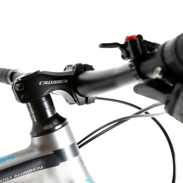 Bicicletă Crosser X880 Deore 29" 19" Aluminiu/ Blue Gray photo 4 Bicicletă Crosser X880 Deore 29" 19" Aluminiu/ Blue Gray photo 4
