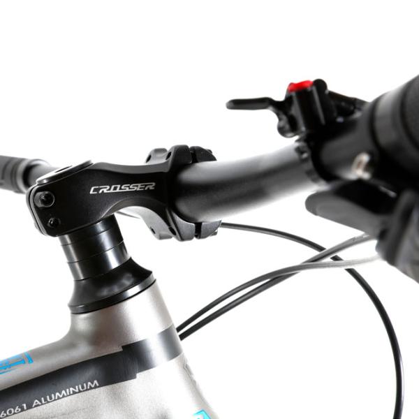 Bicicletă Crosser X880 Deore 29" 19" Aluminiu/ Blue Gray photo 4 Bicicletă Crosser X880 Deore 29" 19" Aluminiu/ Blue Gray photo 4