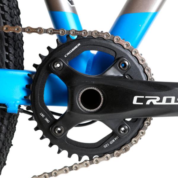 Bicicletă Crosser X880 Deore 29" 19" Aluminiu/ Blue Gray photo 7 Bicicletă Crosser X880 Deore 29" 19" Aluminiu/ Blue Gray photo 7