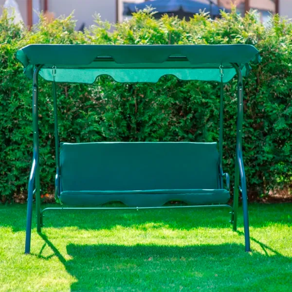 Leagăn de grădină FunFit Relax (2855) Green/ 200 kg photo 3