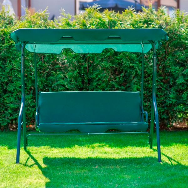 Leagăn de grădină FunFit Relax (2855) Green/ 200 kg photo 3