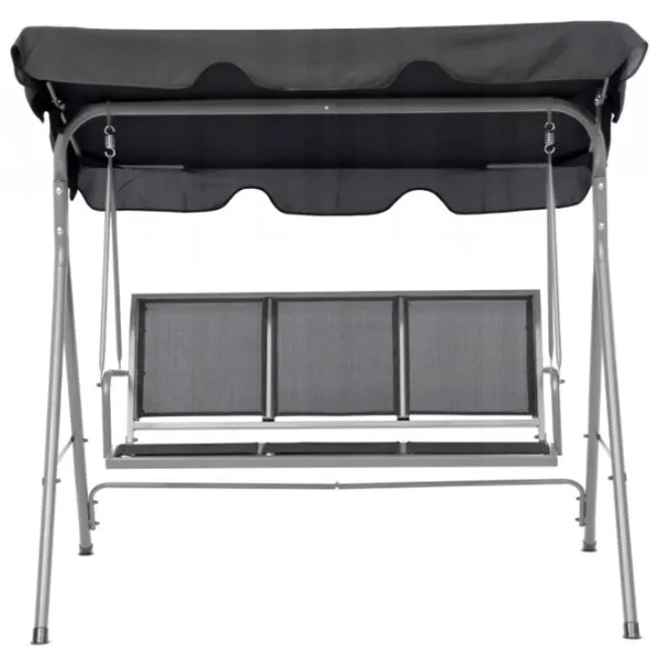 Leagăn de grădină FunFit Comfort (2856) Graphite/ 200 kg photo 2