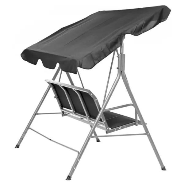 Leagăn de grădină FunFit Comfort (2856) Graphite/ 200 kg photo 3