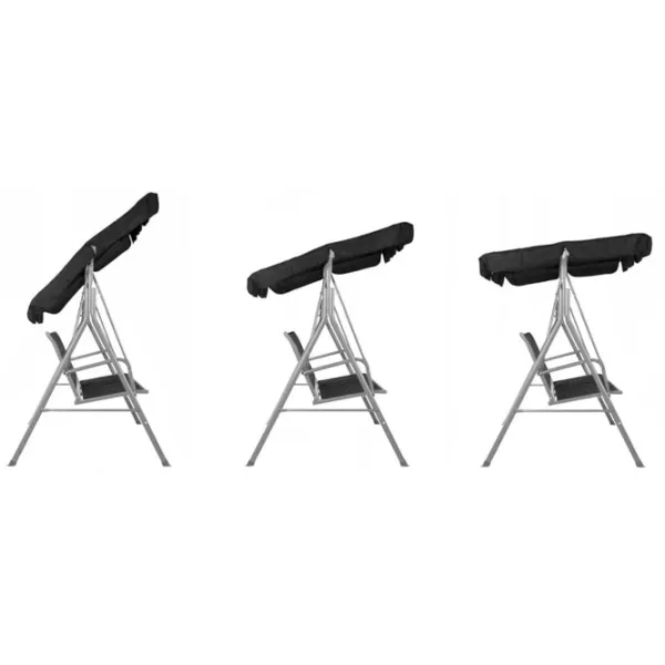 Leagăn de grădină FunFit Comfort (2856) Graphite/ 200 kg photo 5