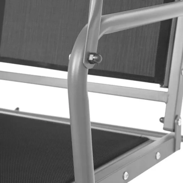 Leagăn de grădină FunFit Comfort (2856) Graphite/ 200 kg photo 7