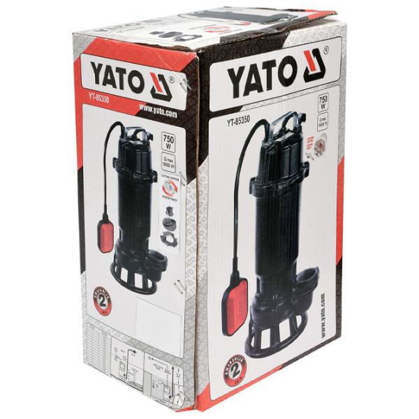 Pompa submersibilă Yato YT85350 750 W 16000 l/h photo 5