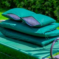 Leagăn de grădină FunFit Relax Plus (181) Green/ 200 kg photo 7