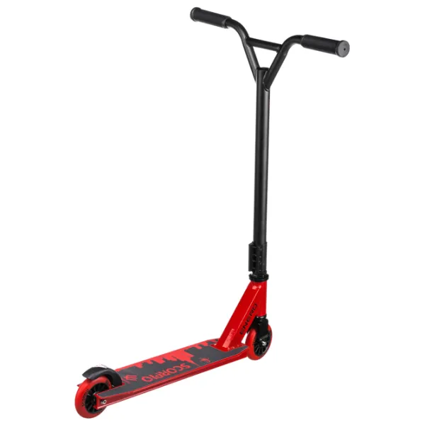 Trotinetă pentru copii cu două roți Enero Scorpio (1001683-001) 100 kg/ Red photo 2