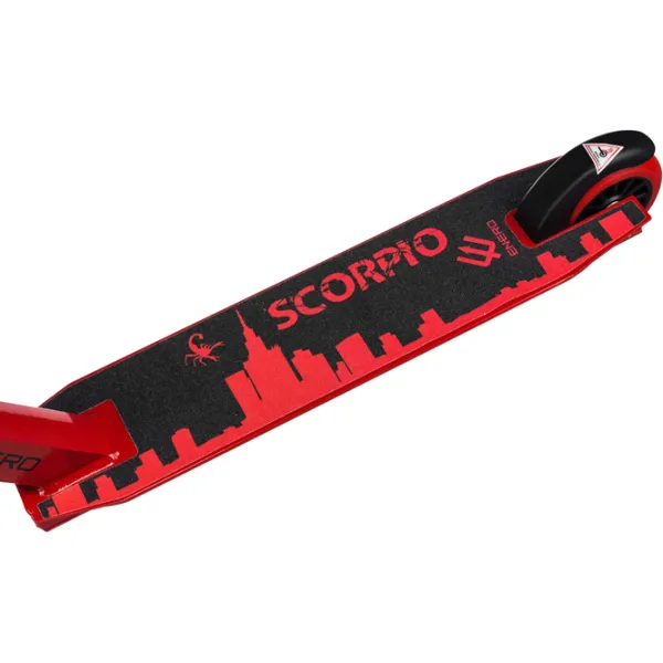 Trotinetă pentru copii cu două roți Enero Scorpio (1001683-001) 100 kg/ Red photo 4