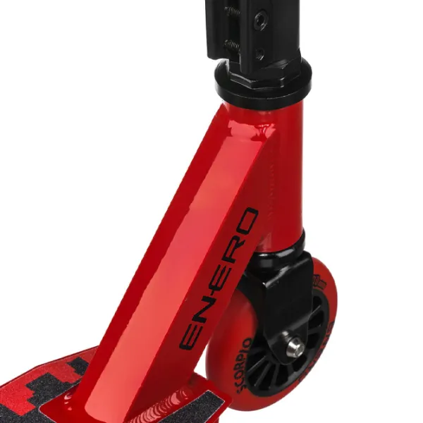 Trotinetă pentru copii cu două roți Enero Scorpio (1001683-001) 100 kg/ Red photo 5
