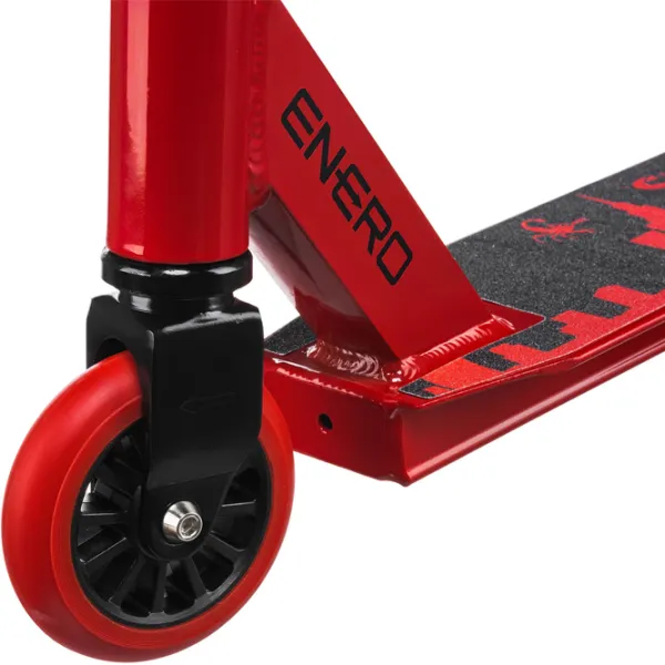 Trotinetă pentru copii cu două roți Enero Scorpio (1001683-001) 100 kg/ Red photo 6