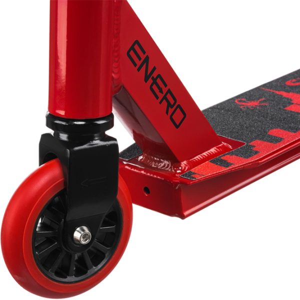 Trotinetă pentru copii cu două roți Enero Scorpio (1001683-001) 100 kg/ Red photo 6