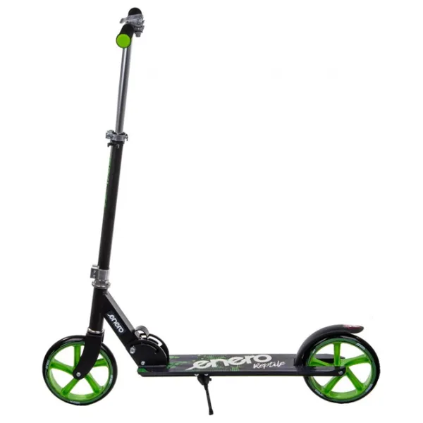 Trotinetă pentru copii cu două roți Enero Reptile (1001681-001) 100 kg/ Black photo 2