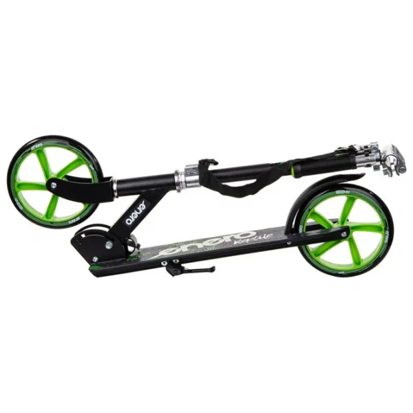 Trotinetă pentru copii cu două roți Enero Reptile (1001681-001) 100 kg/ Black photo 3