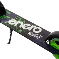 Trotinetă pentru copii cu două roți Enero Reptile (1001681-001) 100 kg/ Black photo 5