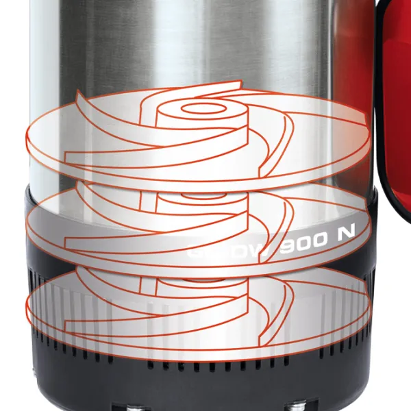 Погружной насос Einhell GC-DW 900N 900 Вт 6000 л/ ч photo 4