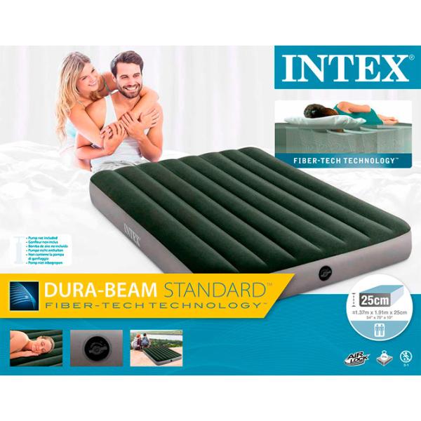 Надувной матрас Intex 64108 273 кг/ Зелёный photo 4 Надувной матрас Intex 64108 273 кг/ Зелёный photo 4
