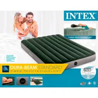 Saltea gonflabilă Intex 64108 273 kg/ Green photo 4