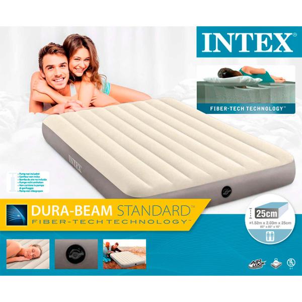 Saltea gonflabilă Intex 64103 273 kg/ Beige photo 4
