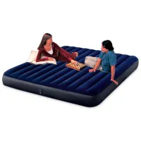 Saltea gonflabilă Intex 64755 203 x 183 x 25/ Blue photo 2