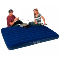 Saltea gonflabilă Intex 64759 203 x 152 x 25/ Blue photo 2