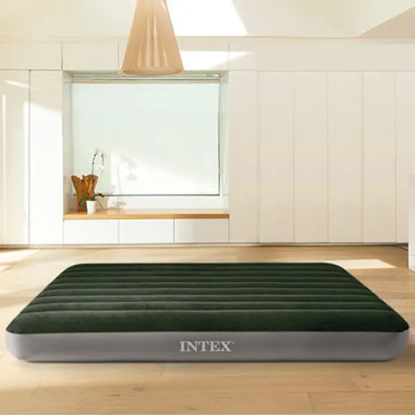 Надувной матрас Intex 64763 203см x 152см x 25см/ Зелёный photo 2