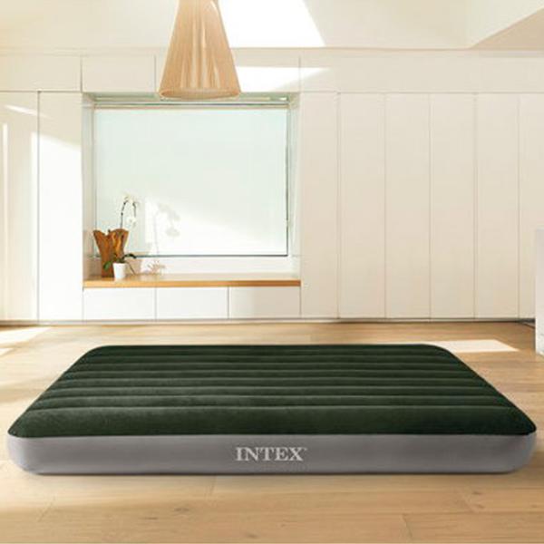 Надувной матрас Intex 64763 203см x 152см x 25см/ Зелёный photo 2