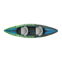 Caiac gonflabil Intex Challenger K2 (68306) Green Blue photo 2