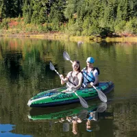 Caiac gonflabil Intex Challenger K2 (68306) Green Blue photo 4