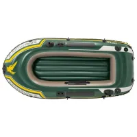 Надувная лодка Intex Seahawk 2 (68347) Зелёный Желтый photo 2
