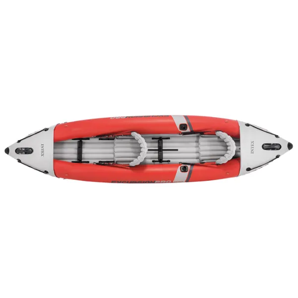 Надувная байдарка Intex Excursion PRO (68309) Оранжевый Белый photo 2 Надувная байдарка Intex Excursion PRO (68309) Оранжевый Белый photo 2