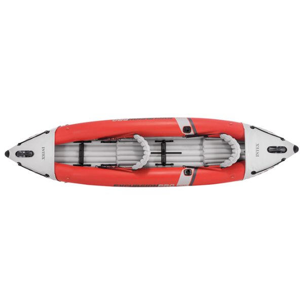 Надувная байдарка Intex Excursion PRO (68309) Оранжевый Белый photo 2 Надувная байдарка Intex Excursion PRO (68309) Оранжевый Белый photo 2