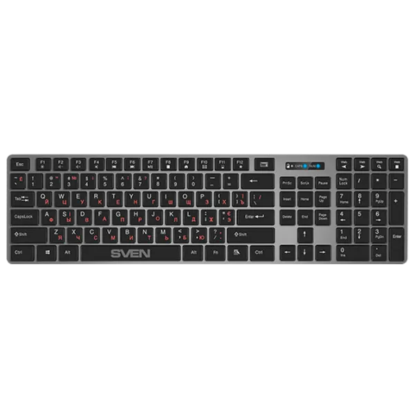 Tastatura & Mouse Sven KB-C3000W Fără fir/ Black photo 2