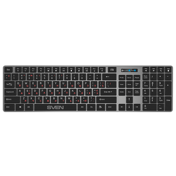 Tastatura & Mouse Sven KB-C3000W Fără fir/ Black photo 2