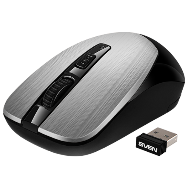 Mouse Sven RX-380W USB/ Silver photo 2