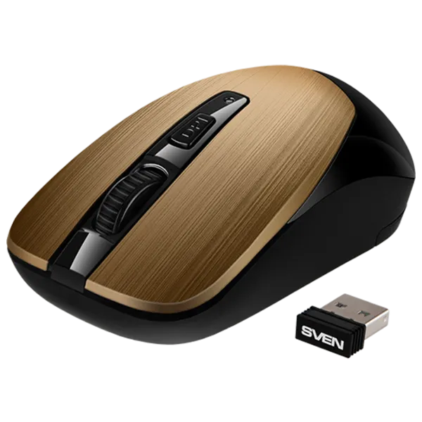 Mouse Sven RX-380W USB/ Bronze photo 2