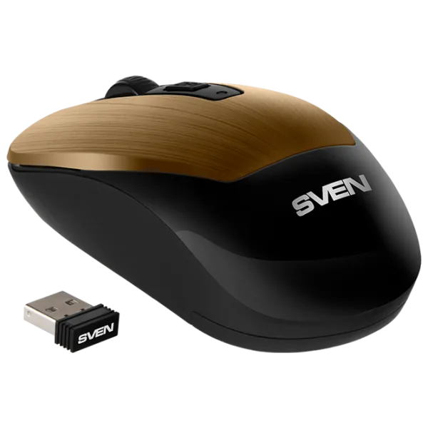 Mouse Sven RX-380W USB/ Bronze photo 3