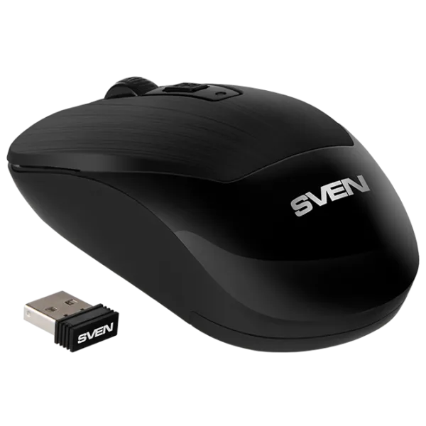 Mouse Sven RX-380W USB/ Black photo 3