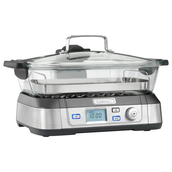 Aparat de gătit cu aburi CUISINART STM1000E 1800 W/ Inox photo 3 Aparat de gătit cu aburi CUISINART STM1000E 1800 W/ Inox photo 3