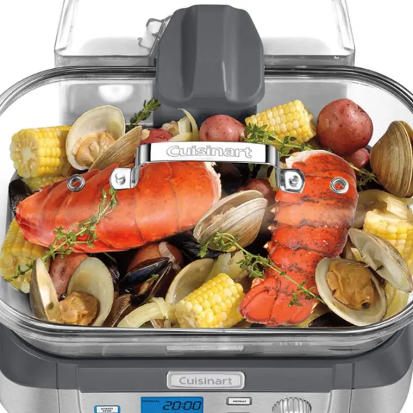 Aparat de gătit cu aburi CUISINART STM1000E 1800 W/ Inox photo 7 Aparat de gătit cu aburi CUISINART STM1000E 1800 W/ Inox photo 7