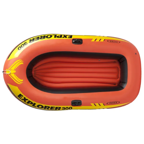 Надувная лодка Intex Explorer 300 (58332) Оранжевый Желтый photo 2 Надувная лодка Intex Explorer 300 (58332) Оранжевый Желтый photo 2