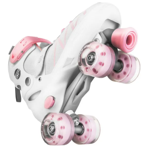 Ролики Spokey Buff Pro (929165) для женщин/ Фитнес/ Белый photo 3 Ролики Spokey Buff Pro (929165) для женщин/ Фитнес/ Белый photo 3