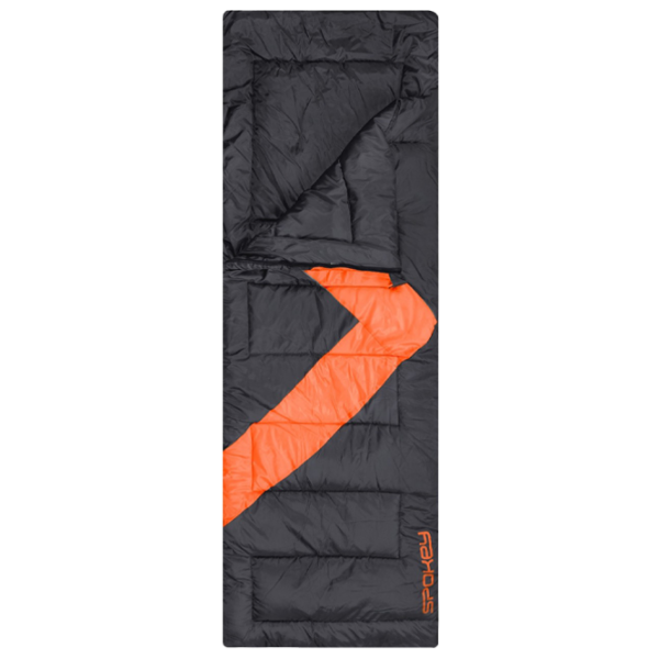 Спальный мешок Spokey Twin Right (929507) Polyester/ Черный Оранжевый photo 2