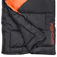 Спальный мешок Spokey Twin Right (929507) Polyester/ Черный Оранжевый photo 3