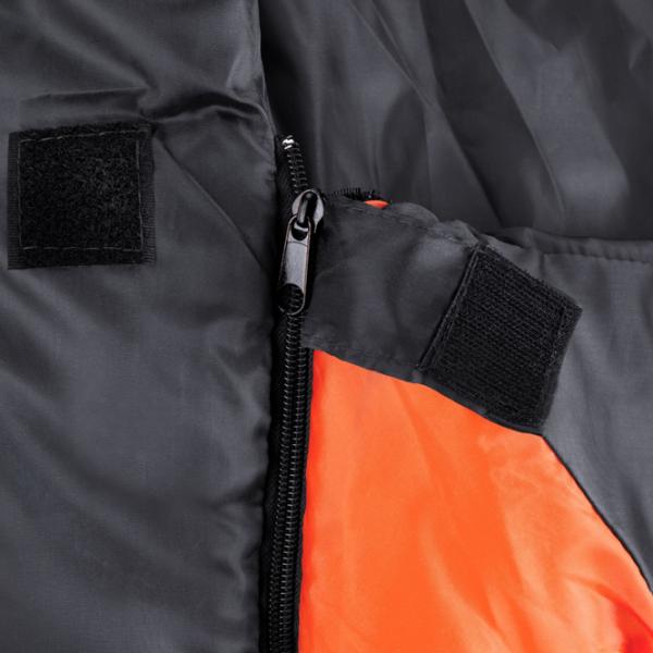 Спальный мешок Spokey Twin Right (929507) Polyester/ Черный Оранжевый photo 4