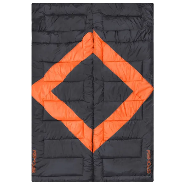 Спальный мешок Spokey Twin Right (929507) Polyester/ Черный Оранжевый photo 7