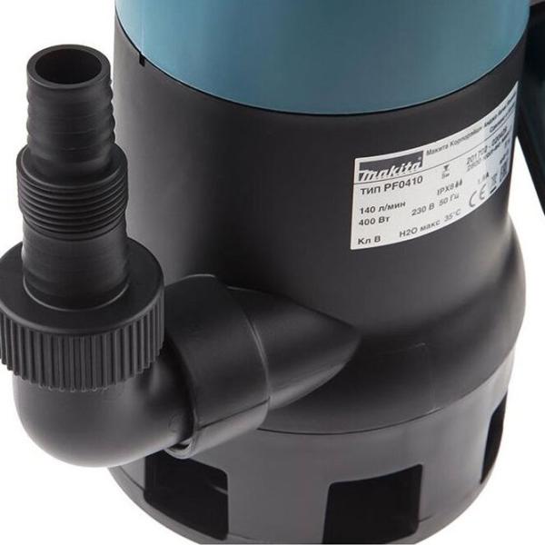 Погружной насос Makita PF0410 400 Вт 8400 л/ ч photo 3